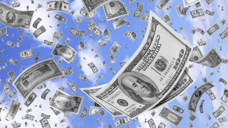 Tối ưu giao diện với hình nền tiền đô cho iphone