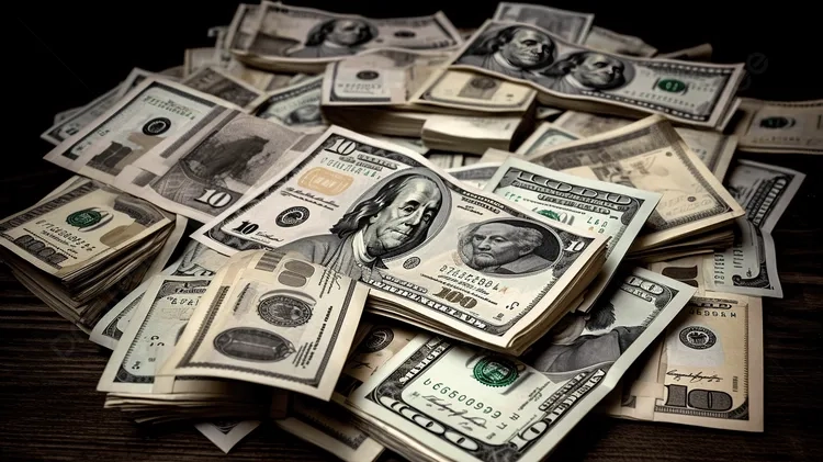 Bộ sưu tập sang trọng với hình nền tiền đô hút tài lộc