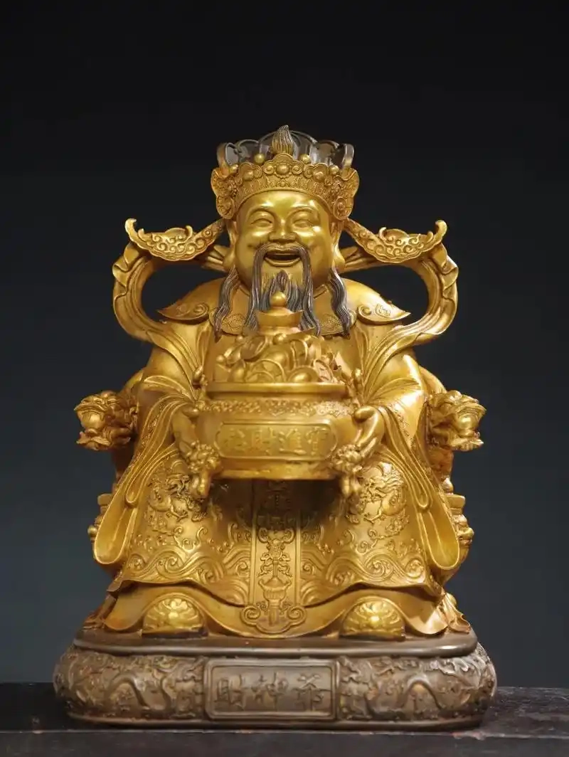 Tượng thần tài thổ địa để bàn hợp không gian nhỏ