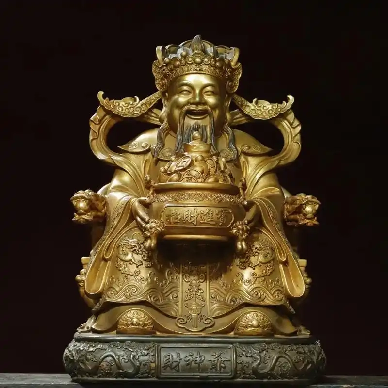 Ông thần tài mang tài lộc được nhiều người tin