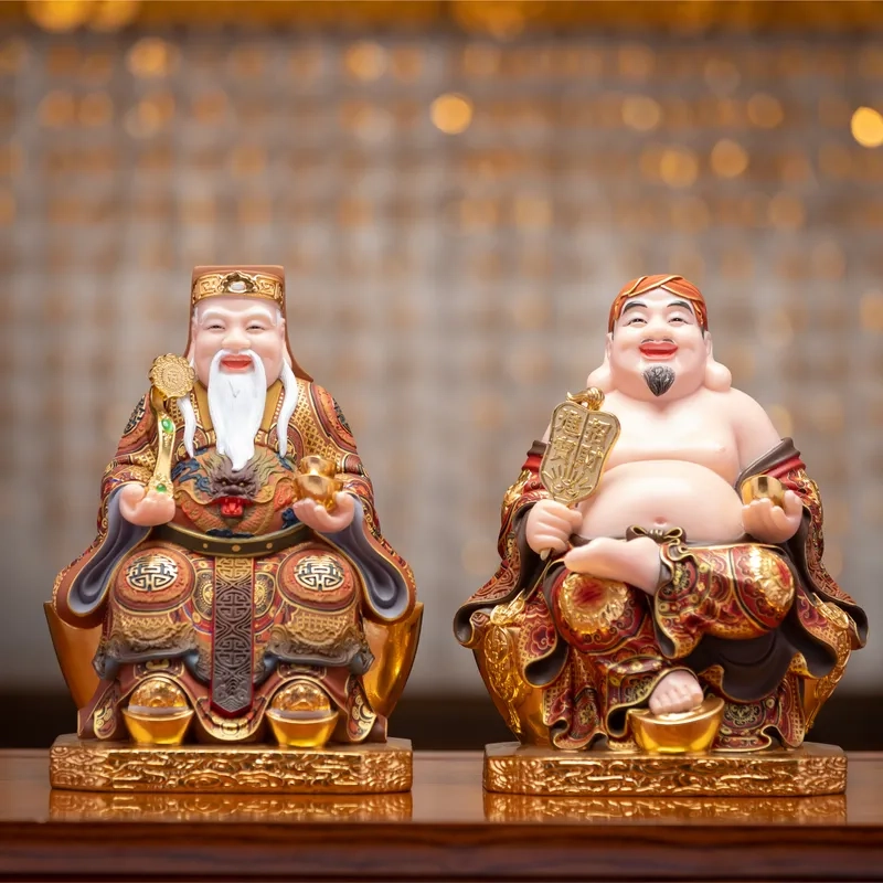 Không gian chuẩn phong thủy với bố trí thần tài thổ địa