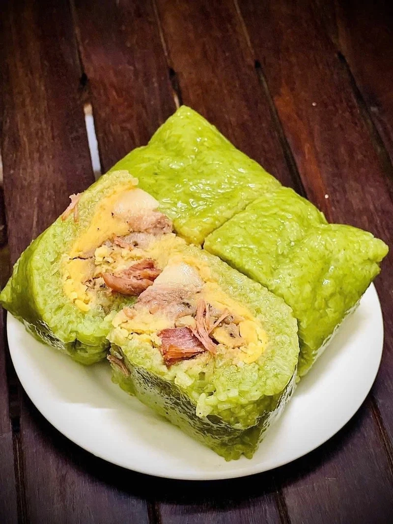 Ảnh bánh chưng xanh cho người yêu văn hóa Việt
