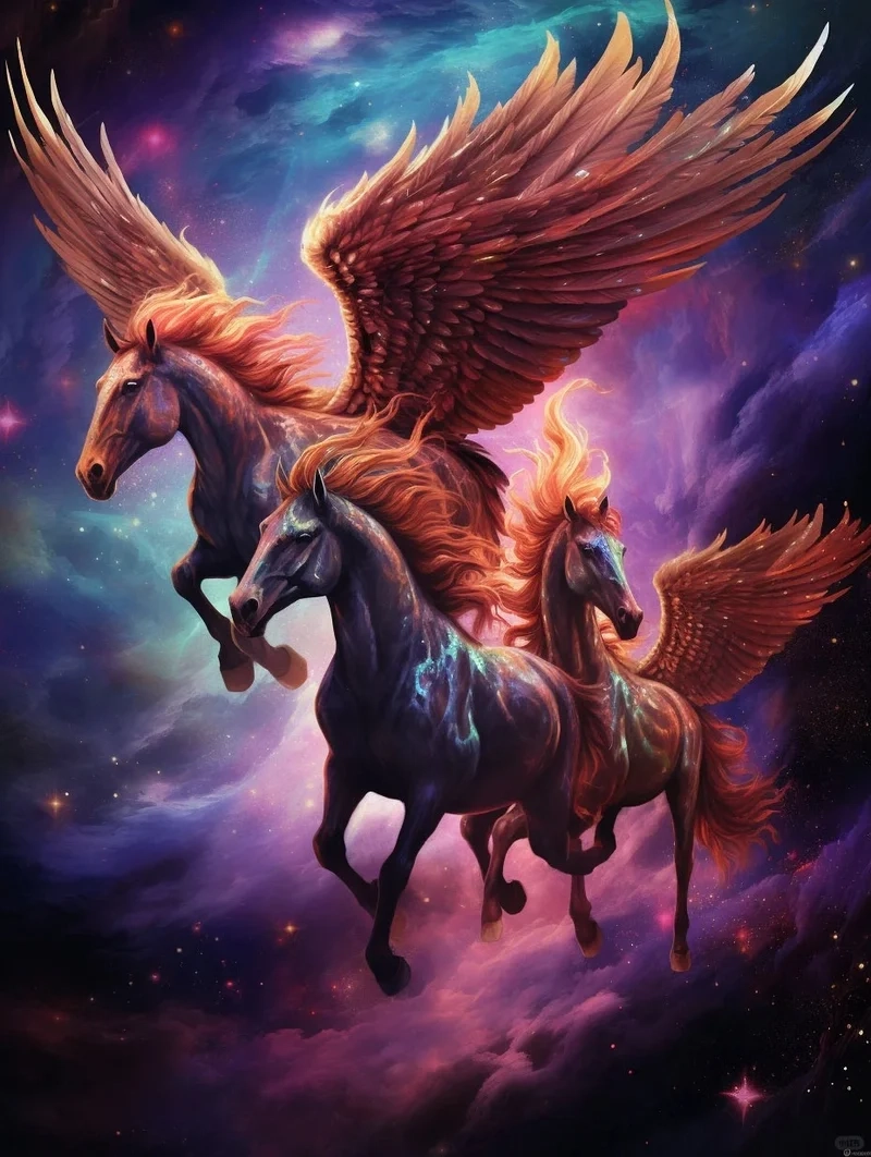 hình nền ngựa có cánh cho điện thoại đẹp