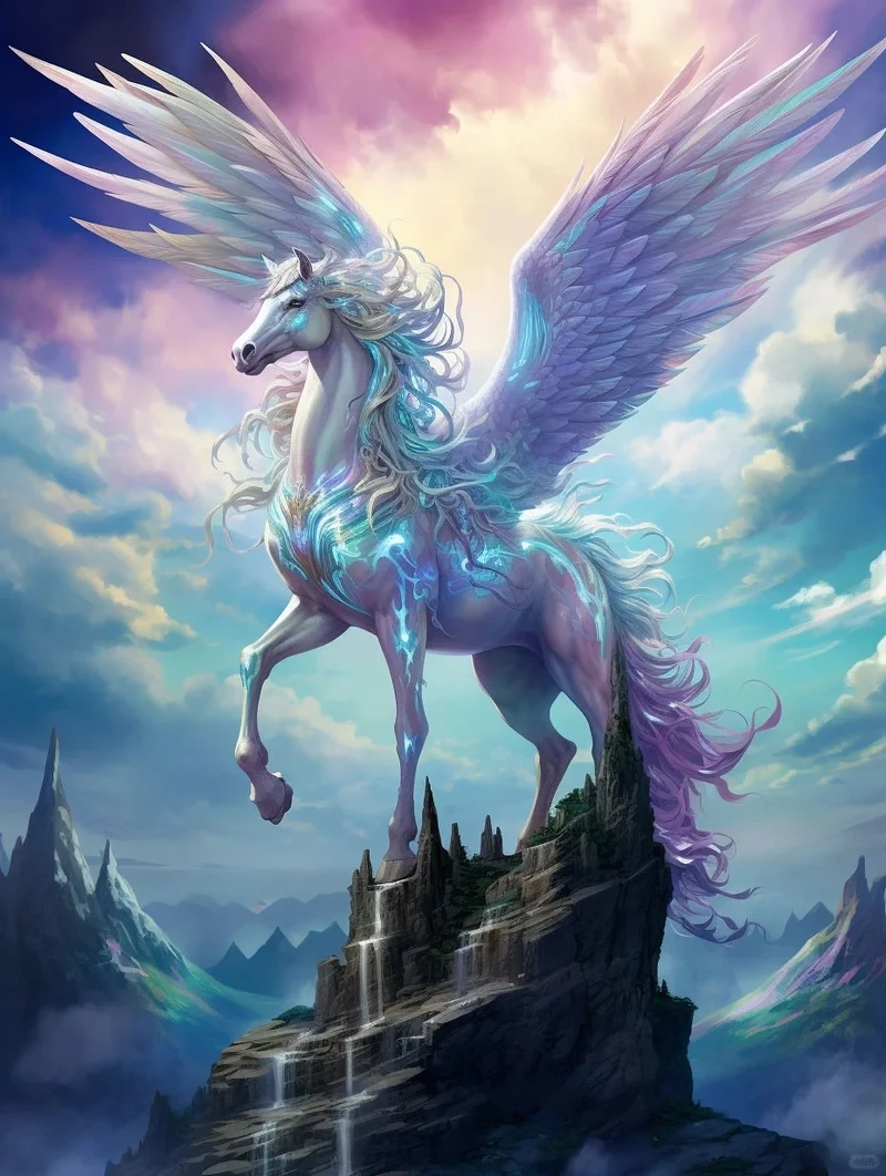 Đổi gió với hình nền ngựa có cánh mới