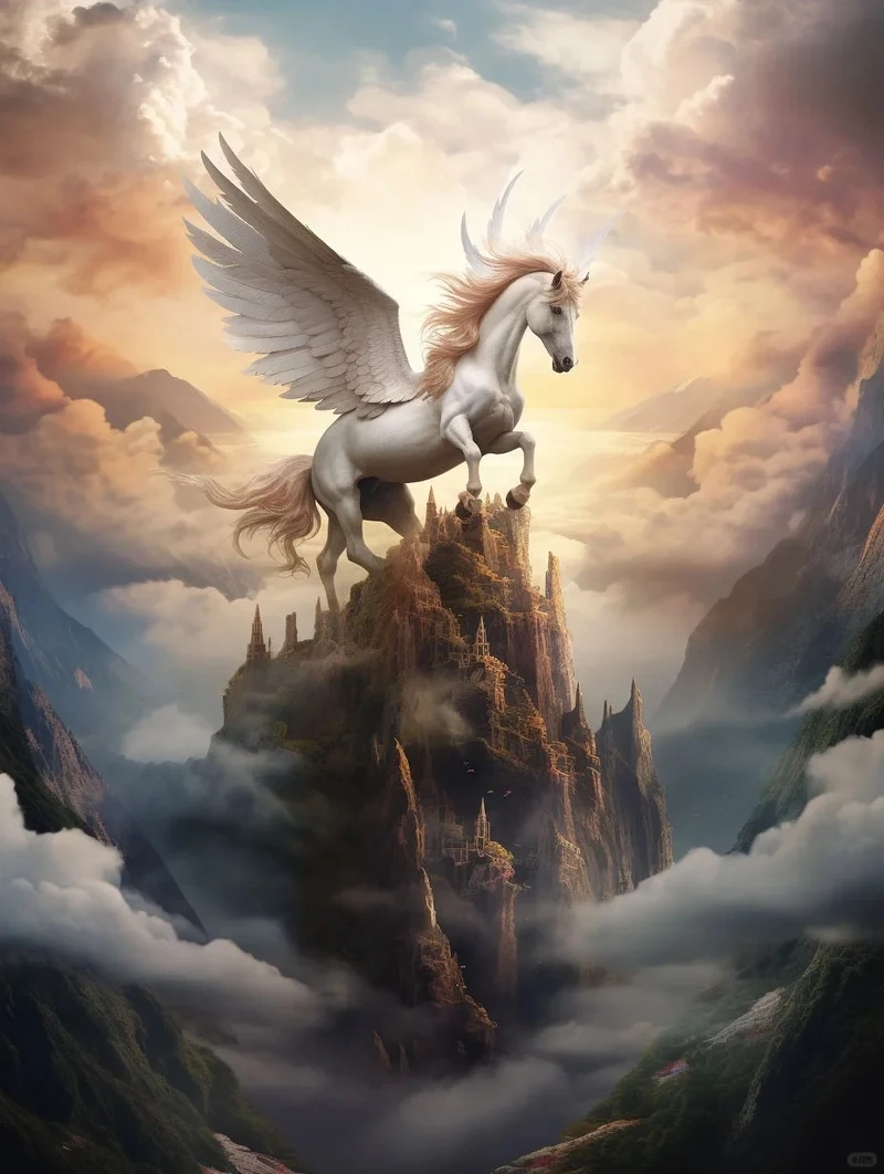 Tải nhanh hình nền ngựa có cánh chất lượng