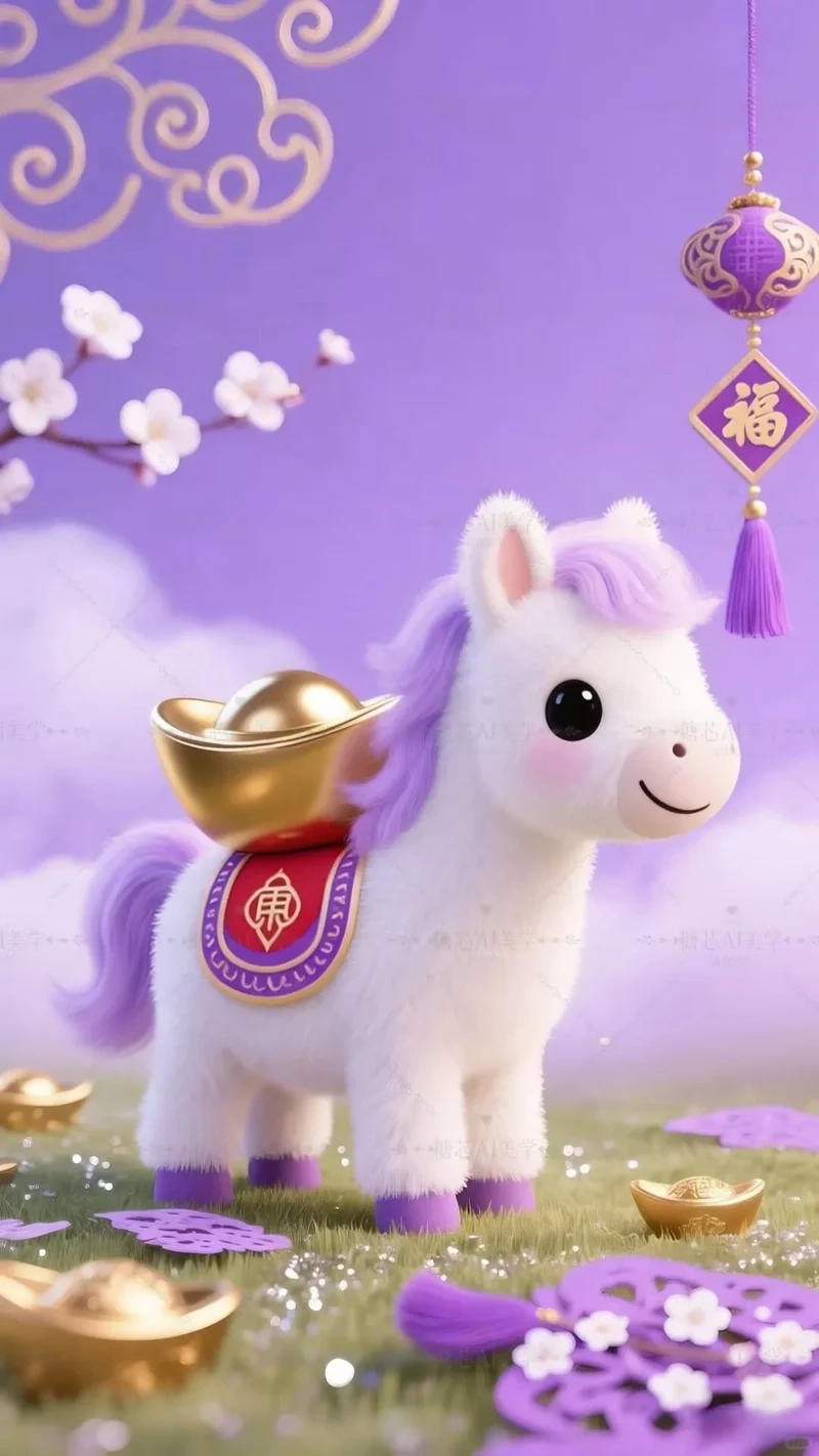 hình nền ngựa dễ thương khiến bạn mỉm cười