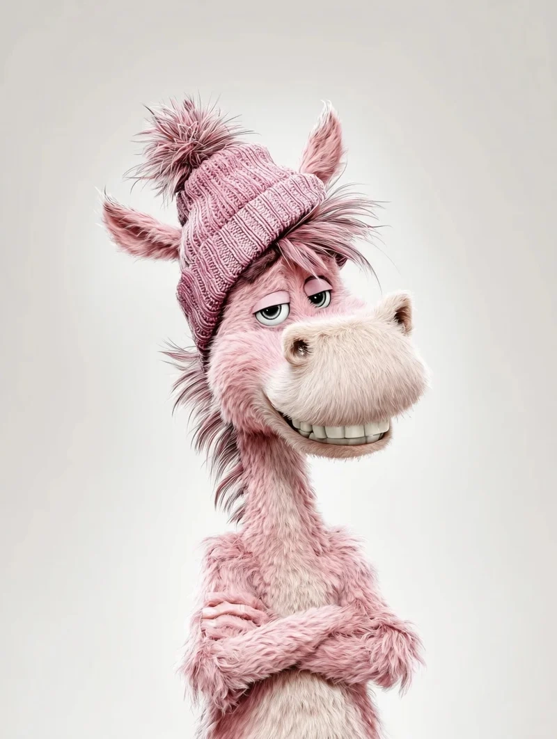 hình nền ngựa dễ thương phong cách dễ nhìn