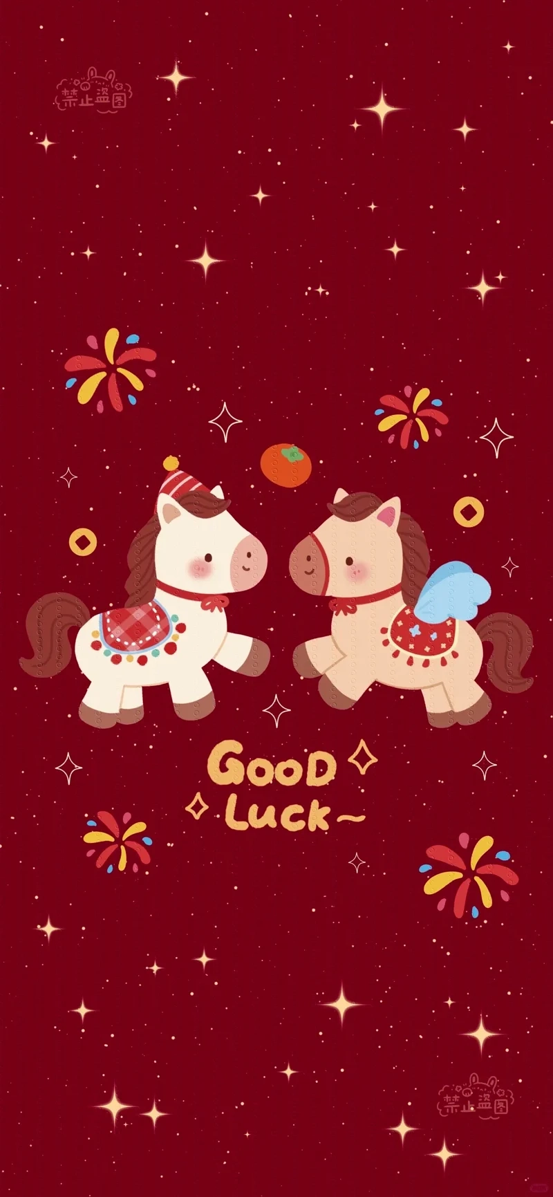 Làm đẹp máy với hình nền ngựa dễ thương