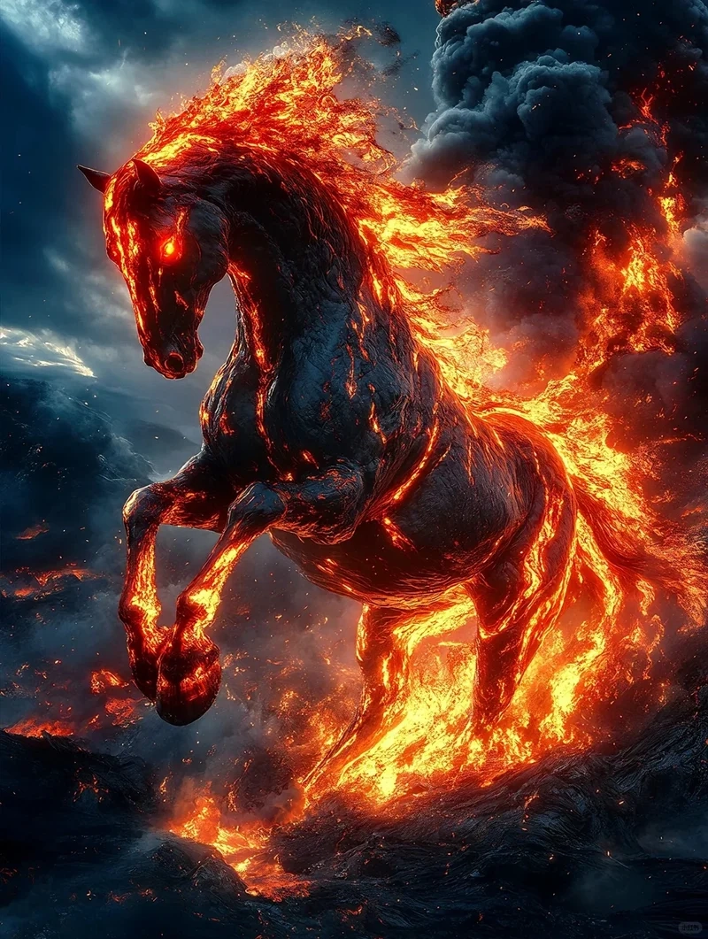 hình nền ngựa lửa thắp lửa đam mê mỗi ngày