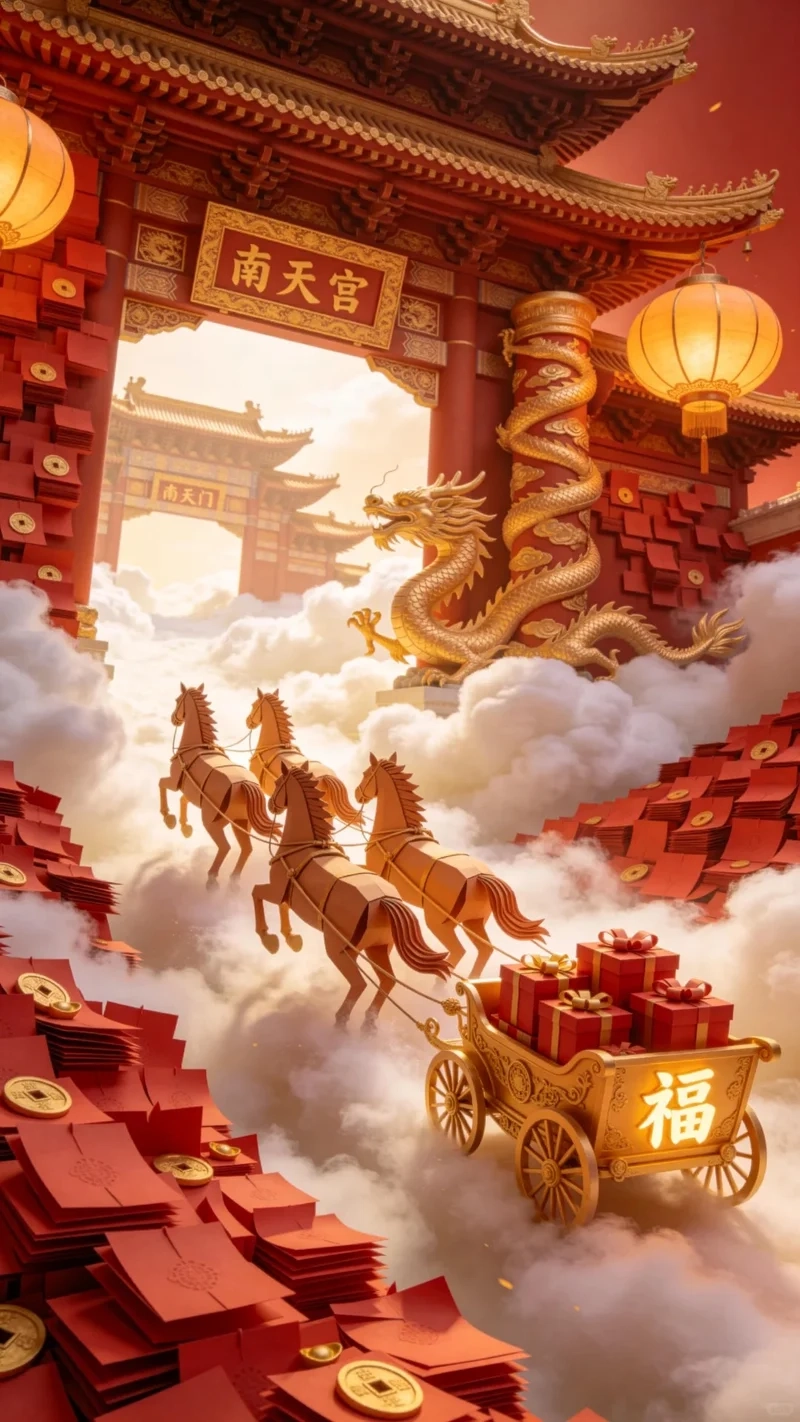 Chọn hình nền ngựa thần cho khởi đầu thuận lợi