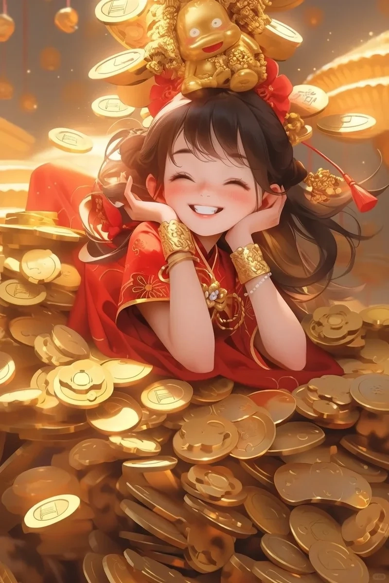 Đổi vận may cùng Hình nền phát tài