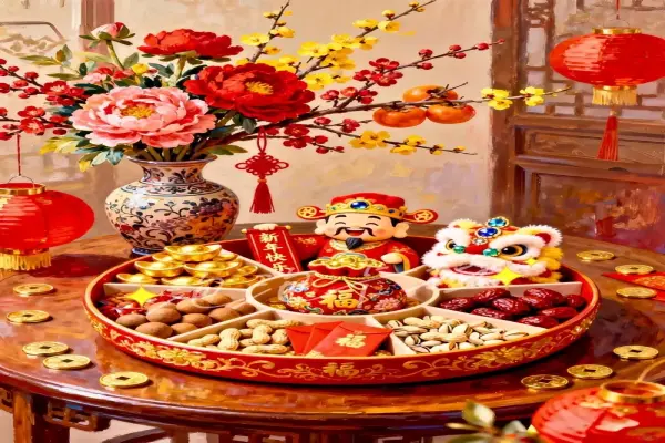 95+ Ảnh bánh mứt kẹo tạo điểm nhấn cho không gian tết