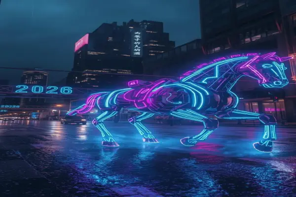 88+ Ảnh ngựa Tết 2026 phong cách neon rực rỡ sắc màu