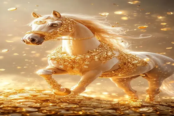 72+ hình nền ngựa vàng tài lộc chiêu tài bứt phá 2026