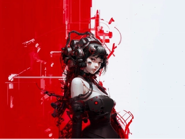 Avatar cô gái anime đôi mắt to tròn và biểu cảm dễ thương