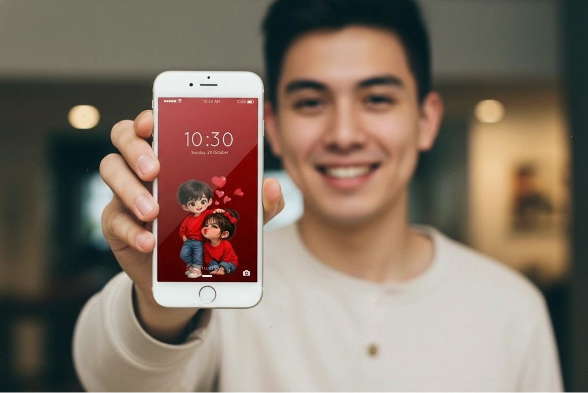 Bộ sưu tập hình nền cặp đôi dễ thương và ảnh chibi couple