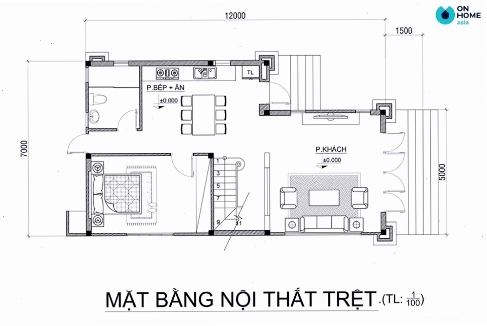 Bố trí cửa hợp phong thủy