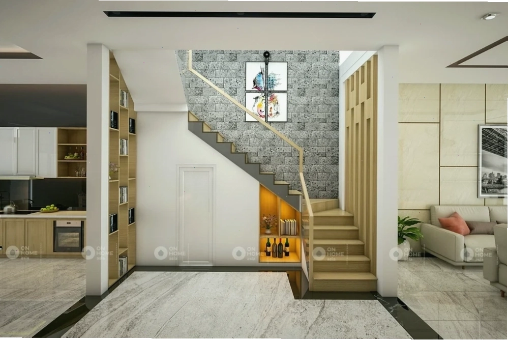 Chọn vật liệu và màu sắc phù hợp cho cầu thang phong thủy