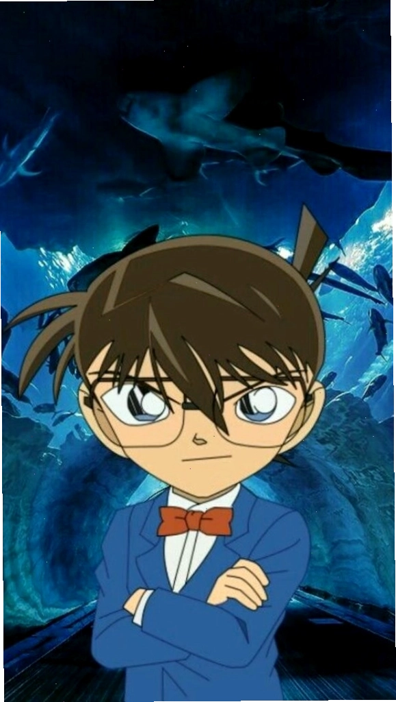 Conan chibi suy luận bí ẩn giữa khung cảnh tối