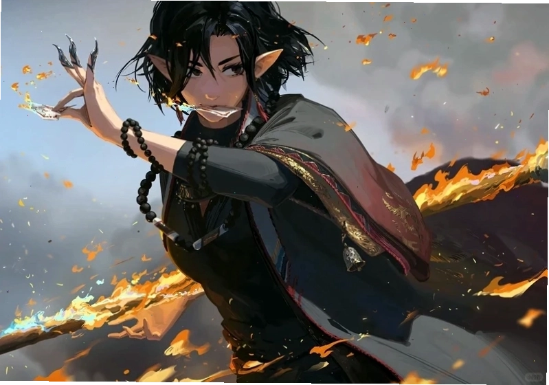 Điện thoại thêm lung linh với hình nền 8k anime cho điện thoại