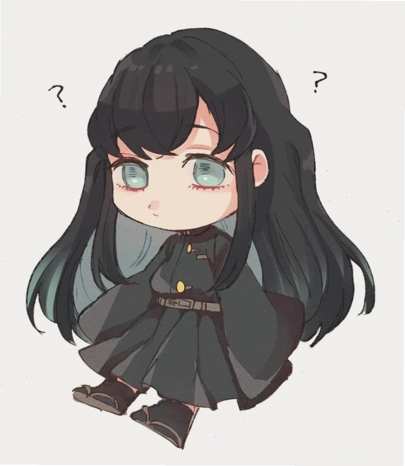 Fanart Muichiro Tokito chibi cực xinh dành cho bạn