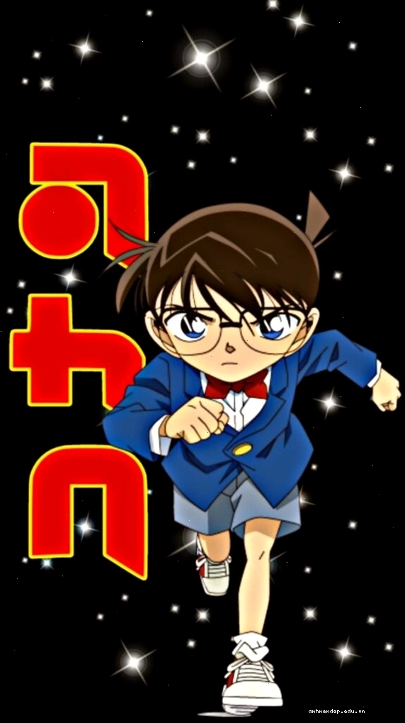 Hành động mạnh mẽ của Conan theo phong cách anime