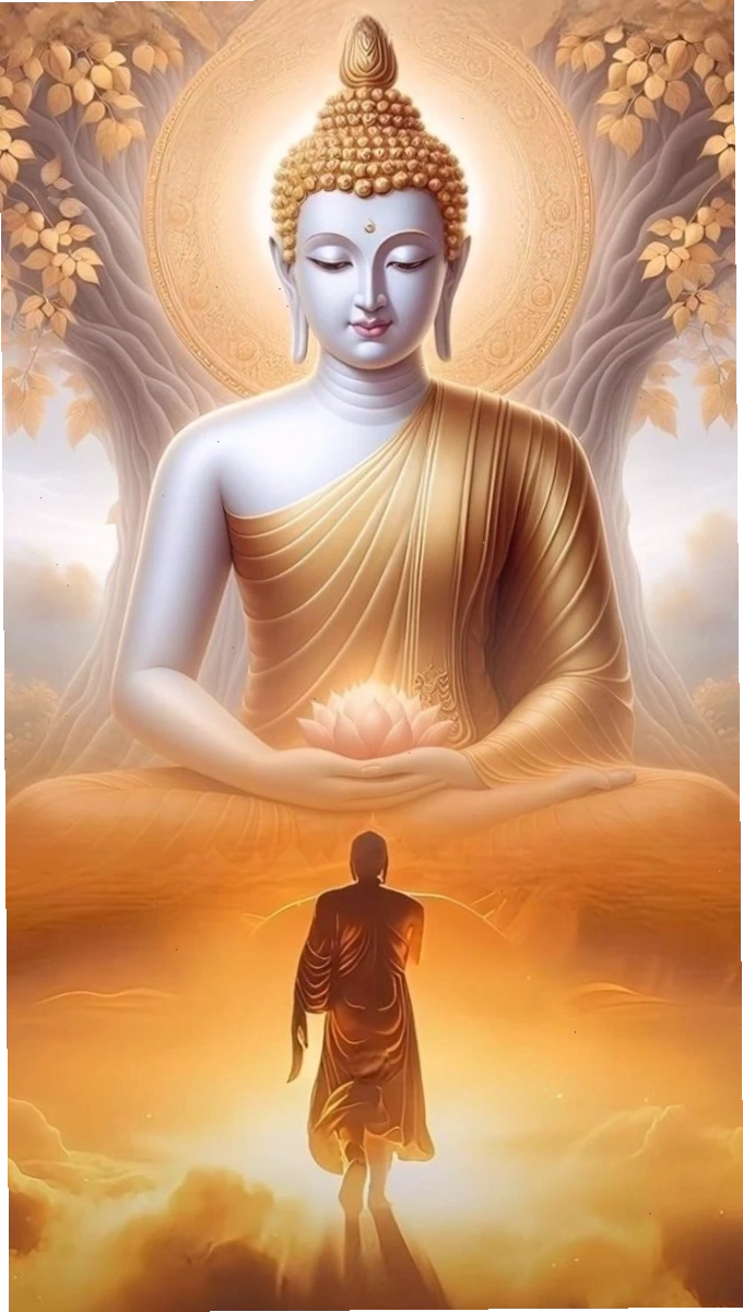 Hình ảnh con đường dẫn đến với Phật