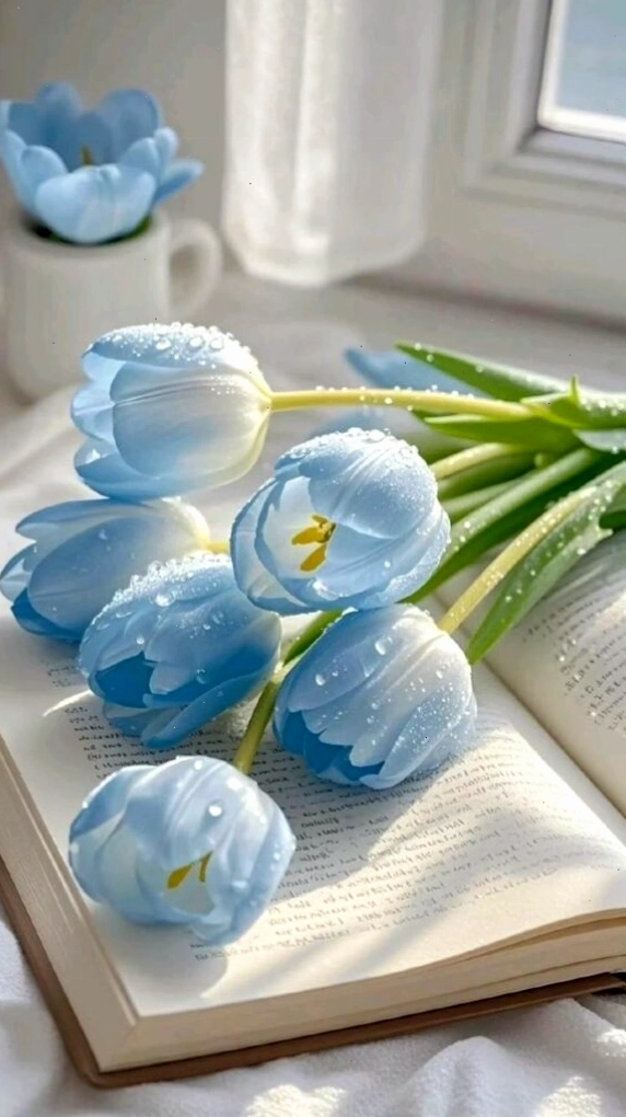 Hình ảnh hoa tulip tím trên nền đen, sang trọng và bí ẩn