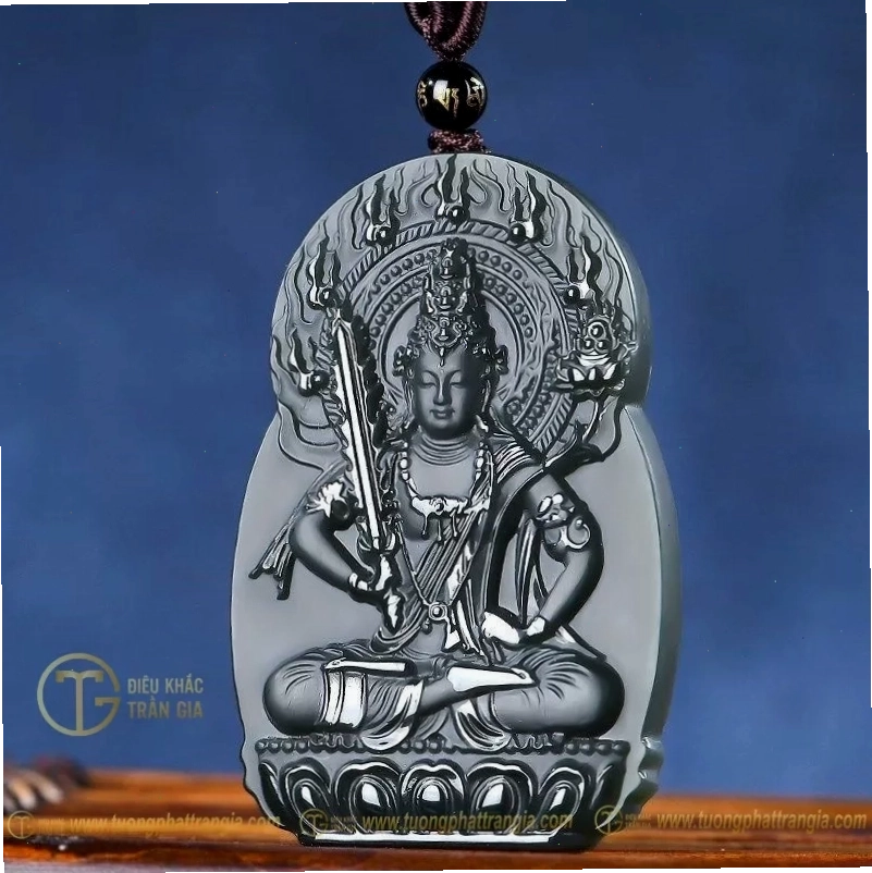 Hình ảnh Phật Hư Không Tạng Bồ Tát với aura