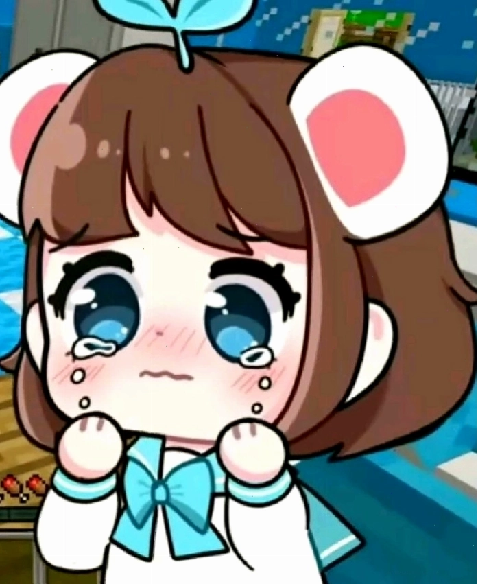 Hình ảnh Simmy chibi cute với nét vẽ tròn trịa, đáng yêu