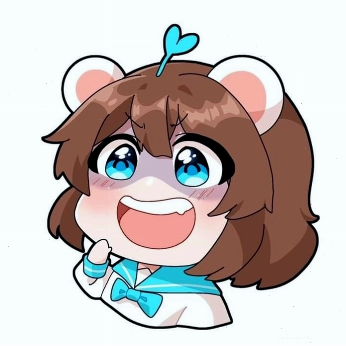 Hình ảnh Simmy cute chibi dễ mến với nét vẽ tinh tế