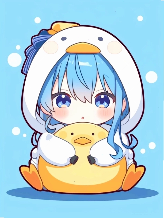 Hình ảnh Simmy cute chibi mang đậm phong cách đặc trưng của Hero Team