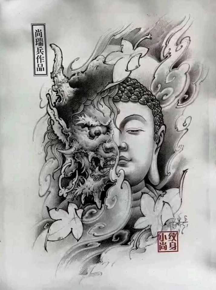 Hình ảnh tattoo tatuagem de templo japonês với ý nghĩa tâm linh sâu sắc