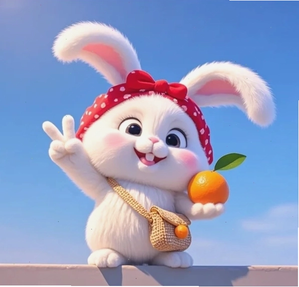 Hình ảnh thỏ con chibi dễ thương