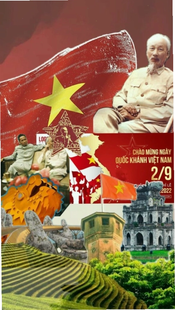 Hình nền 2/9 thể hiện niềm tự hào dân tộc