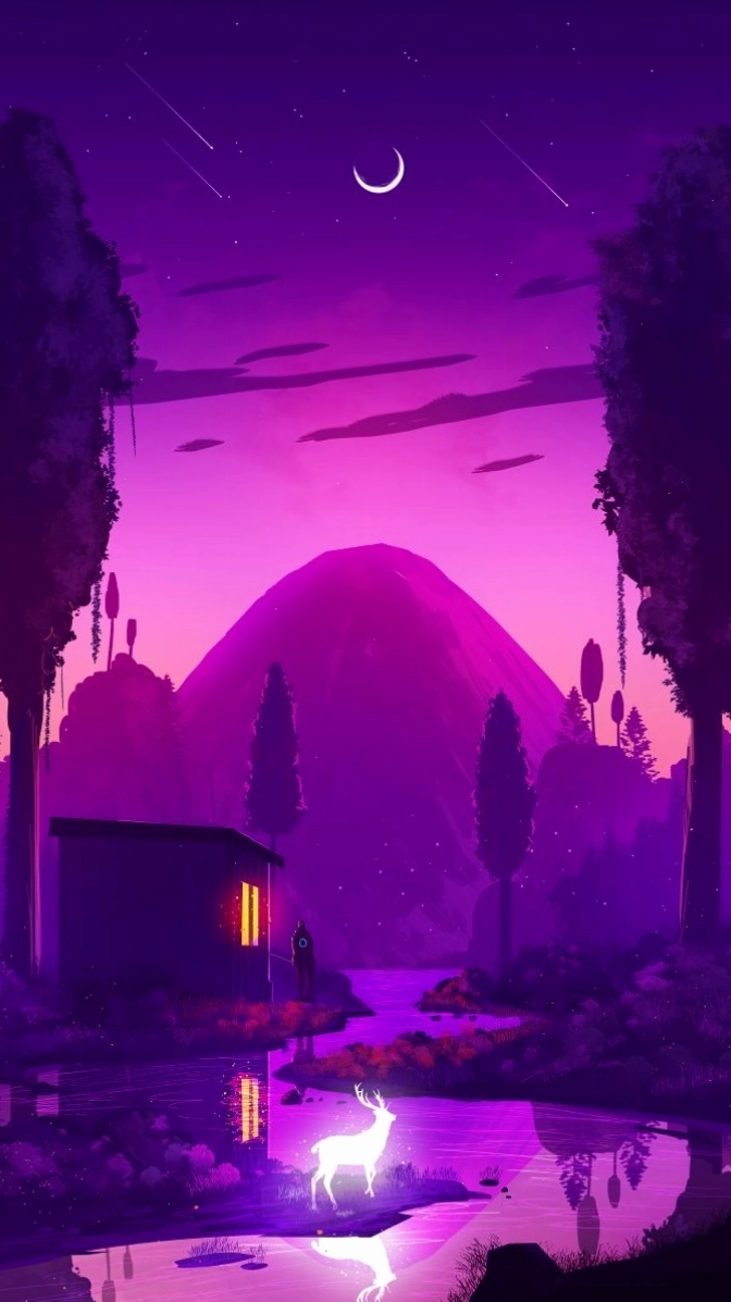 Hình nền anime phong cách Makoto Shinkai