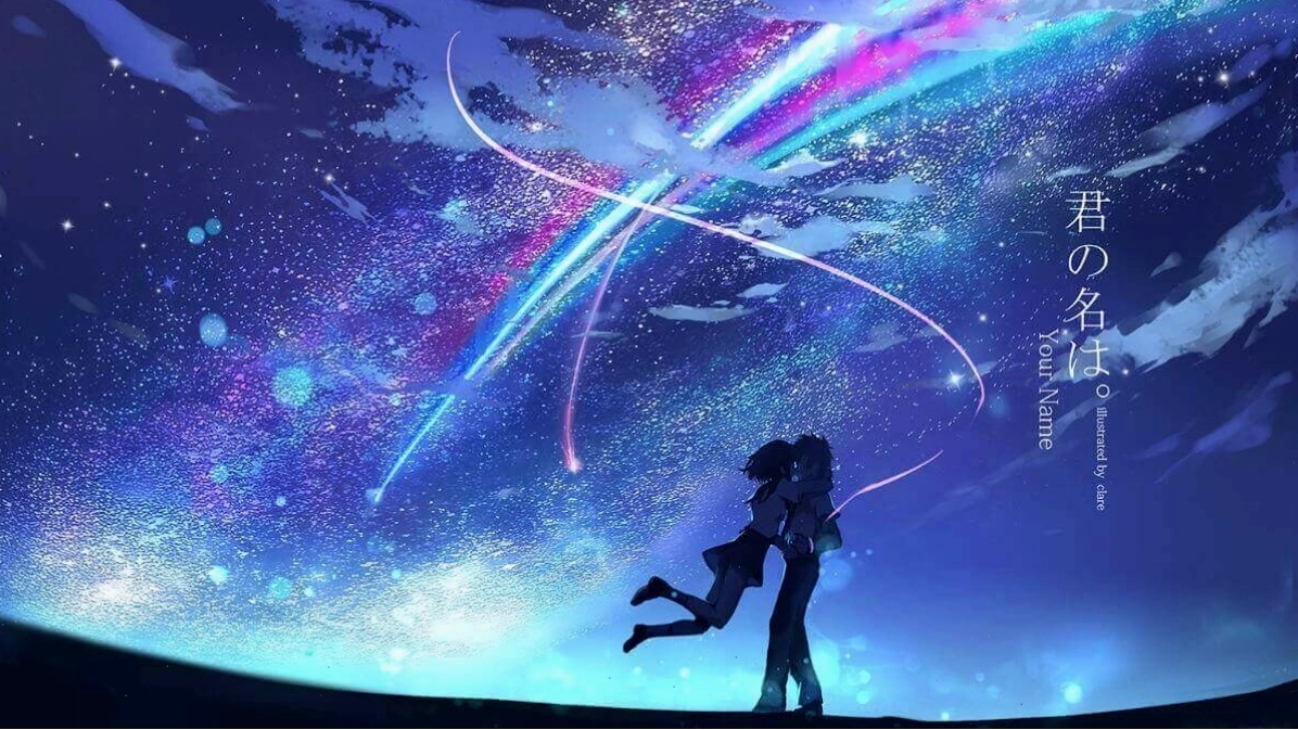 Hình nền anime phong cảnh yên bình, giúp màn hình máy tính trở nên thư giãn