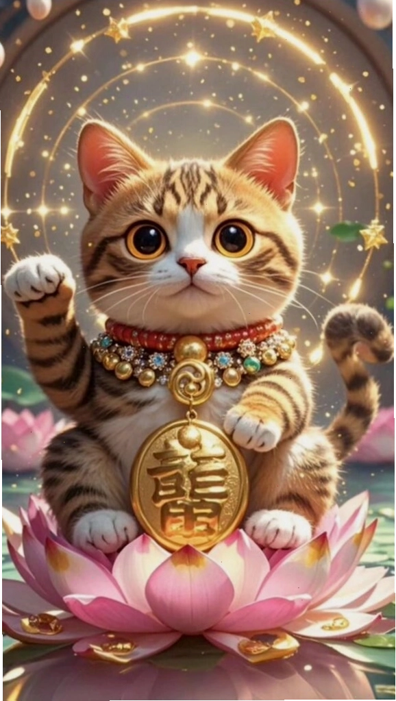 Hình nền bùa may mắn cho học tập với biểu tượng cây bút và sách