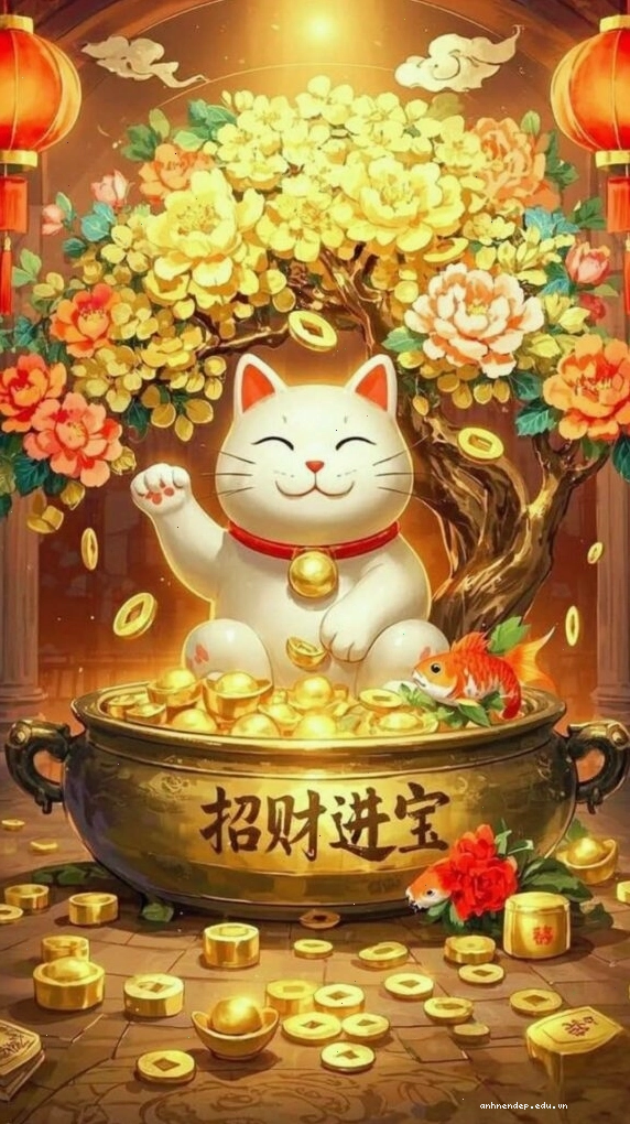 Hình nền bùa may mắn mang ý nghĩa đỗ đạt và thành công trong sự nghiệp
