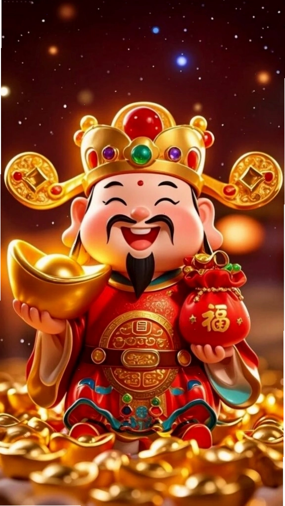 Hình nền bùa may mắn phong cách Hàn Quốc với họa tiết hoa anh đào