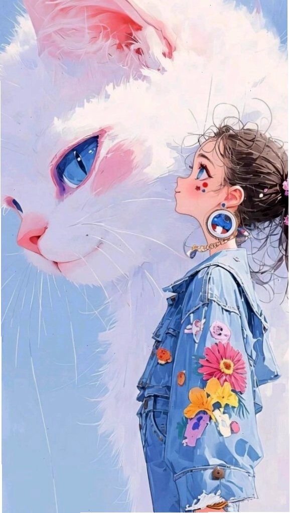 Hình nền cô gái với phong cách dễ thương, thu hút mọi ánh nhìn