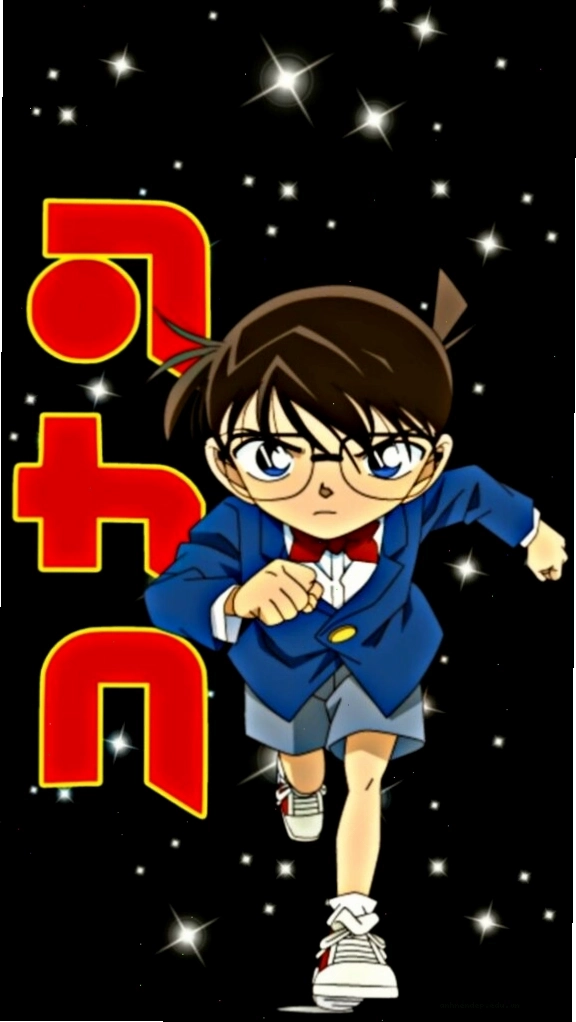 Hình nền Conan hành động mạnh mẽ phong cách anime cực ngầu