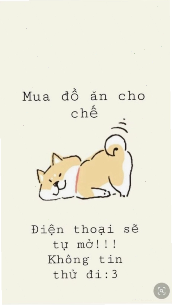 Hình nền điện thoại cute với dòng chữ 