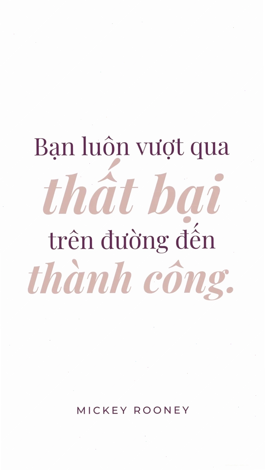 Hình nền điện thoại đen tím với phong cách tối giản và trích dẫn ý nghĩa