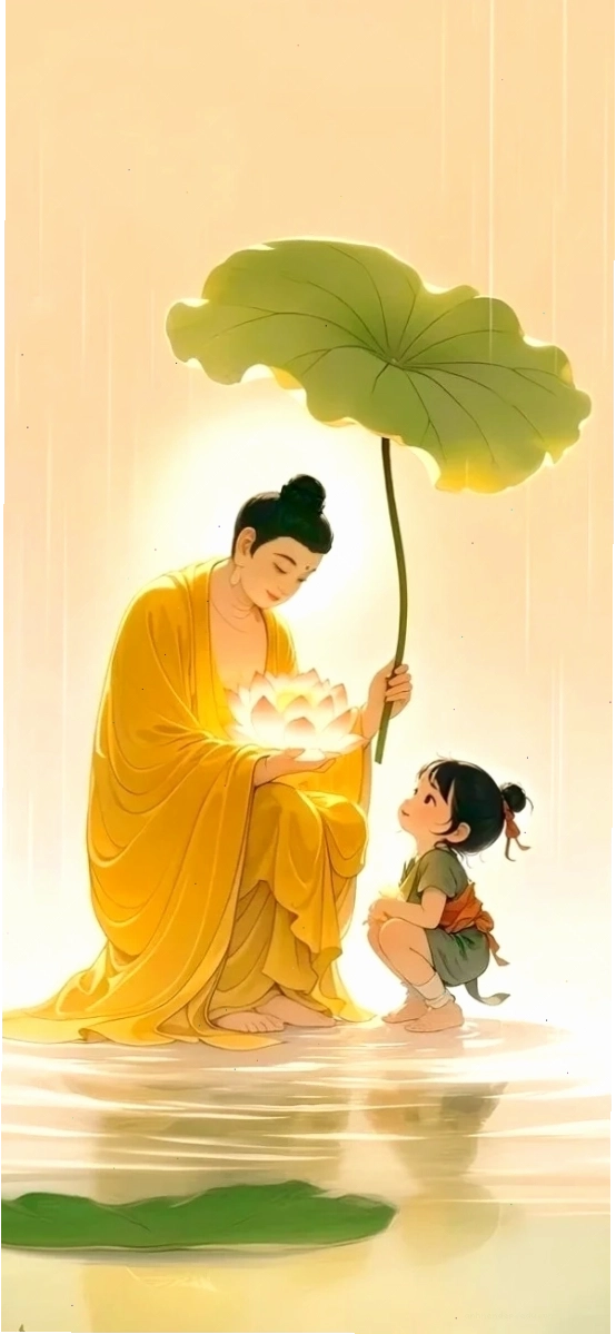 Hình nền Đức Phật thiền định dưới cội cây bồ đề