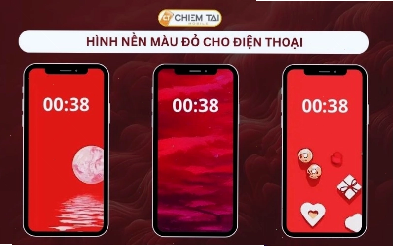 Hình nền màu đỏ đô đơn giản và thanh lịch