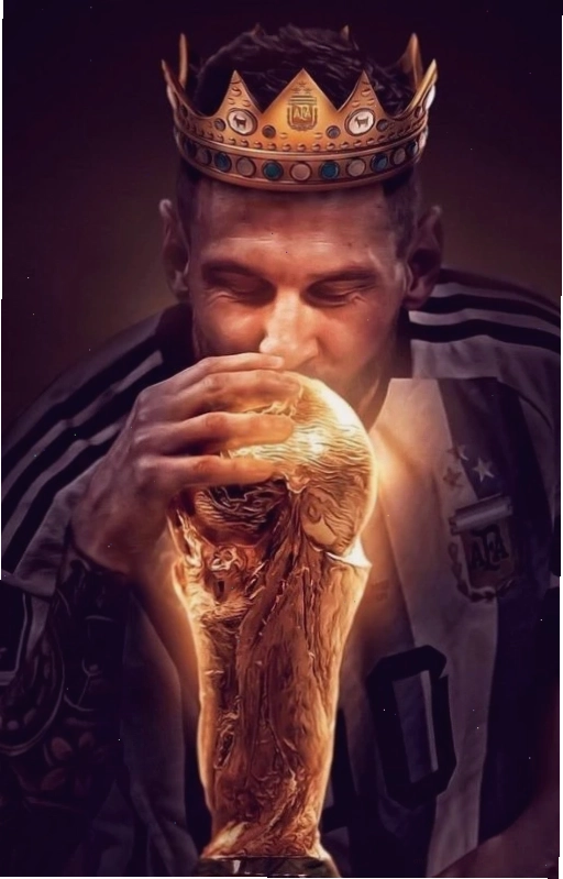 Hình nền Messi World Cup 2022 thể hiện sự ngầu và tập trung
