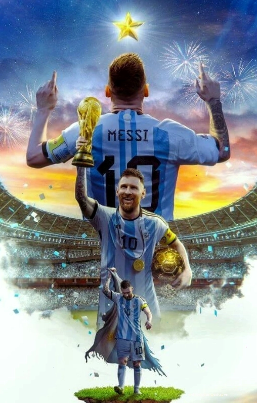 Hình nền Messi World Cup chất lượng cao