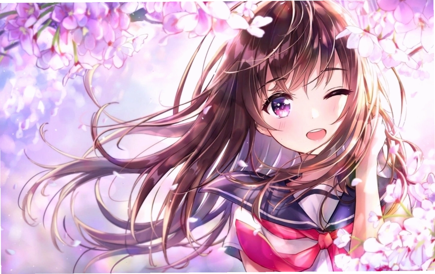 Hình nền nhân vật anime nữ cực ngầu và đáng yêu