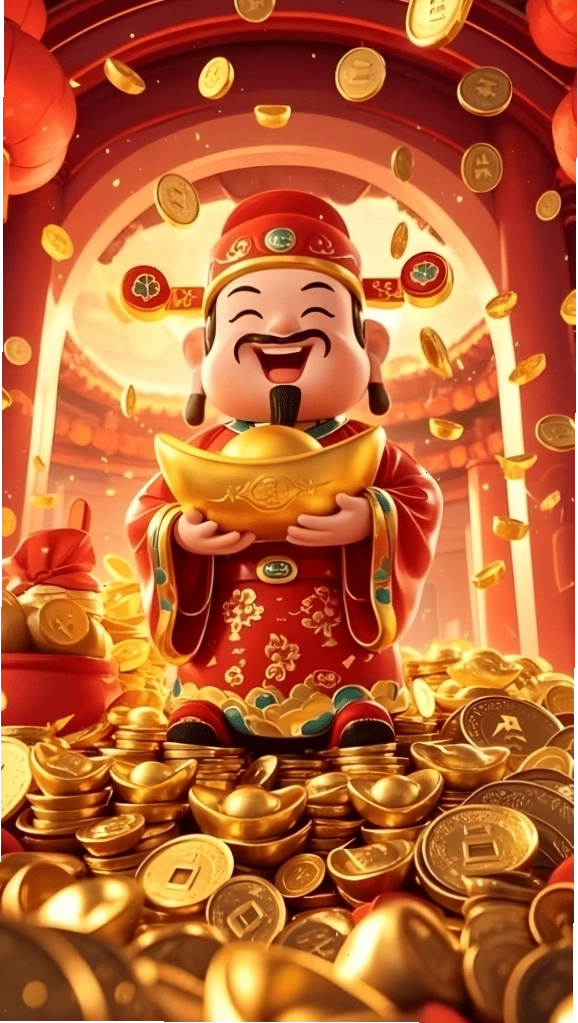 Hình nền Ông Thần Tài Full HD 4K sắc nét với nụ cười phúc hậu